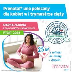 Zdjęcie produktu - #1 Prenatal Uno, 30 kaps. + 30 kaps. - suplement diety z kwasem foliowym i DHA dla kobiet w ciąży