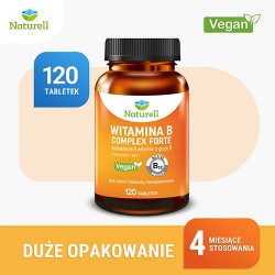 Zdjęcie produktu - #0 NATURELL Witamina B Complex Forte, 120 tabletek