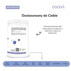 Zdjęcie produktu - #2 OSAVI Advanced Kolagen Hydrolizowany Typu I & III Proszek, 600g