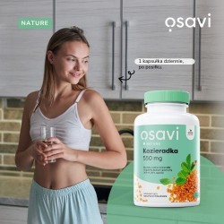 Zdjęcie produktu - #0 OSAVI Nature Kozieradka 550 mg, 120 kapsułek wegańskich