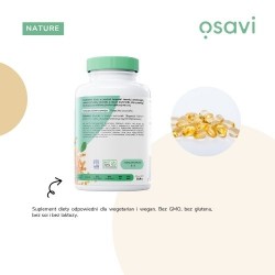 Zdjęcie produktu - #3 OSAVI Nature Kozieradka 550 mg, 120 kapsułek wegańskich