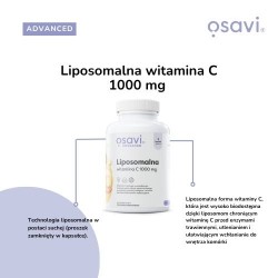 Zdjęcie produktu - #1 OSAVI Liposomalna Witamina C, 120kaps.