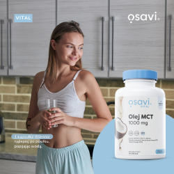 Zdjęcie produktu - #0 Osavi Vital Olej MCT 1000mg, 120 kapsułek miękkich