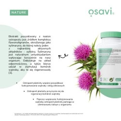 Zdjęcie produktu - #2 OSAVI Ostropest plamisty, sylimaryna 100 mg, 120 kapsułek