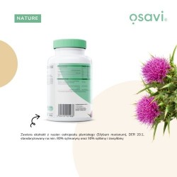 Zdjęcie produktu - #3 OSAVI Ostropest plamisty, sylimaryna 100 mg, 120 kapsułek