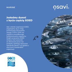 Zdjęcie produktu - #3 OSAVI Marine Tran norweski Kids 500mg Omega 3 cytrynowy, 250 ml