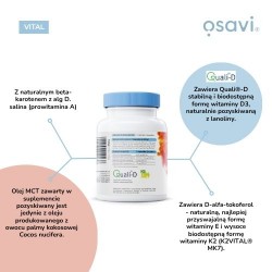 Zdjęcie produktu - #1 OSAVI Vital Witaminy ADEK, 60kaps.