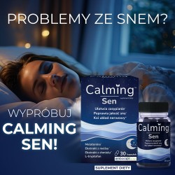 Zdjęcie produktu - #0 DOMOWA APTECZKA Calming Sen kapsułki twarde, 30 sztuk
