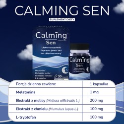 Zdjęcie produktu - #4 DOMOWA APTECZKA Calming Sen kapsułki twarde, 30 sztuk