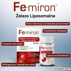 Zdjęcie produktu - #1 DOMOWA APTECZKA Fe-miron kapsułki twarde, 30 sztuk