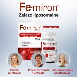 Zdjęcie produktu - #3 DOMOWA APTECZKA Fe-miron kapsułki twarde, 30 sztuk