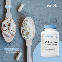 Zdjęcie produktu - #1 OSAVI Colostrum Immuno 800mg, 120 kapsułek
