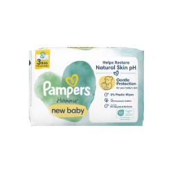 Zdjęcie produktu - #7 Pampers Harmonie New Baby Chusteczki nawilżane, 3x46szt.