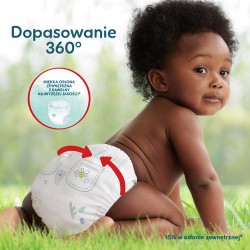Zdjęcie produktu - #0 Pampers Harmonie Pieluszki rozmiar 1 2-5 kg, 35 sztuk