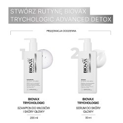 Zdjęcie produktu - #5 BIOVAX Trychologic Advanced Detox Szampon do włos&oacute;w i sk&oacute;ry głowy, 200 ml