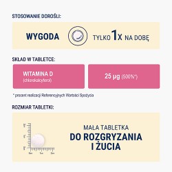 Zdjęcie produktu - #3 NATURELL Witamina D dla dzieci, 180tabl.