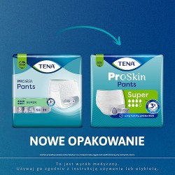 Zdjęcie produktu - #4 TENA PANTS ProSkin Super Majtki chłonne XL, 12 szt.