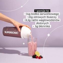 Zdjęcie produktu - #1 SUPERSONIC Keto Meal Pełnowartościowy posiłek Kremowa czekolada, 80g