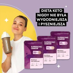 Zdjęcie produktu - #3 SUPERSONIC Keto Meal Pełnowartościowy posiłek Kremowa czekolada, 80g