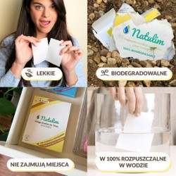 Zdjęcie produktu - #0 NATULIM Eko listki do mycia podł&oacute;g jaśminowe, 30 szt.