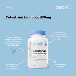 Zdjęcie produktu - #3 OSAVI Vital Colostrum Immuno 800mg, 60kaps.