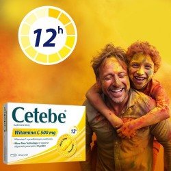 Zdjęcie produktu - #0 Cetebe Witamina C 500mg, 30 kaps.