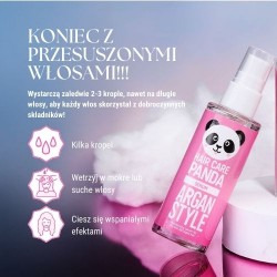 Zdjęcie produktu - #0 Noble Health Hair Care Panda Argan Style serum nawilżające do włos&oacute;w, 50 ml