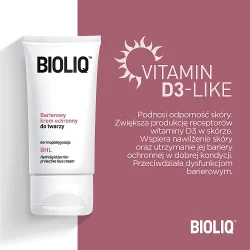 Miniaturka artykułu - #1 BIOLIQ BHL Barierowy krem ochronny do twarzy, 50ml