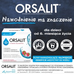 Zdjęcie produktu - #0 ORSALIT Smak malinowy, 10 saszetek