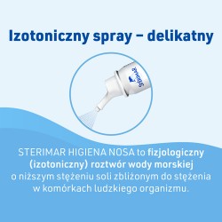 Zdjęcie produktu - #5 Sterimar Higiena Nosa Woda morska do nosa, spray, 50 ml