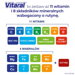 Zdjęcie produktu - #0 VITARAL, 60 tabletek