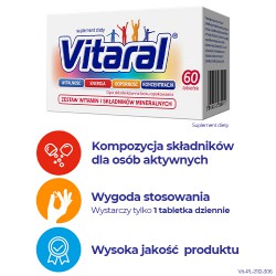 Zdjęcie produktu - #3 VITARAL, 60 tabletek