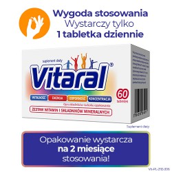Zdjęcie produktu - #4 VITARAL, 60 tabletek