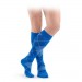 Zdjęcie produktu - #0 MICROFIBER SHADES Skarpety kompresyjne dla mężczyzn rozmiar 45-48 royal blue romby, 1 para