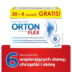 Zdjęcie produktu - #0 ORTON FLEX Kolagen na stawy, 34 sasz.