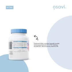 Zdjęcie produktu - #3 OSAVI Witamina B6 P-5-P 30 mg, 60 kaps.