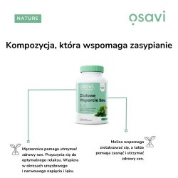 Zdjęcie produktu - #1 Osavi Ziołowe Wsparcie Snu, 120 kaps.