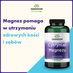 Zdjęcie produktu - #1 SWANSON Cytrynian Magnezu, 240 tabl.