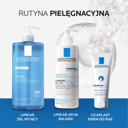 Zdjęcie produktu - #3 La Roche-Posay Lipikar Ochronny i kojący żel do mycia twarzy i ciała, 1000 ml