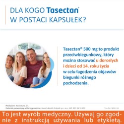 Zdjęcie produktu - #4 TASECTAN 500mg, 15kaps.