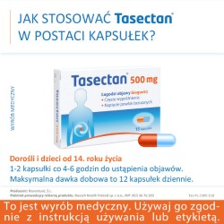 Zdjęcie produktu - #5 TASECTAN 500mg, 15kaps.