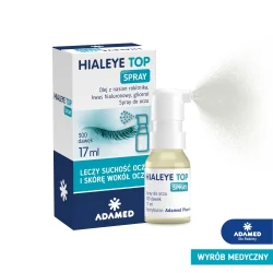 Miniaturka artykułu - #0 Hialeye Top Nawilżający spray do oczu, 17 ml