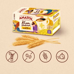 Zdjęcie produktu - #1 ANATOL Kawa zbożona o smaku waniliowym ekspresowa, 20 x4,2 g