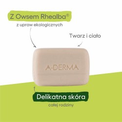 Zdjęcie produktu - #3 A-DERMA Kostka dermatologiczna oczyszcza i łagodzi sk&oacute;rę, 100 g
