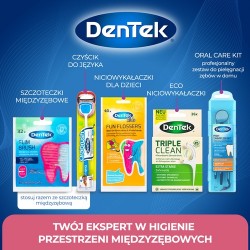 Zdjęcie produktu - #5 DENTEK Szczoteczki międzyzębowe Slim Brush rozmiar 1, 32szt.