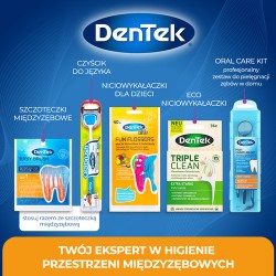 Zdjęcie produktu - #5 DENTEK Szczoteczki międzyzębowe EasyBrush rozmiar 1, 6szt.