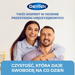 Zdjęcie produktu - #1 DENTEK Szczoteczki międzyzębowe Easy Brush rozmiar 3, 6szt.