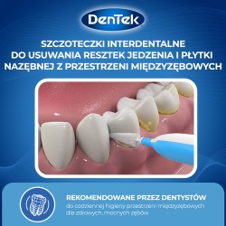 Zdjęcie produktu - #2 DENTEK Szczoteczki międzyzębowe Easy Brush rozmiar 3, 6szt.