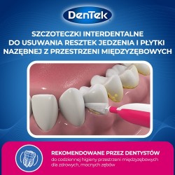 Zdjęcie produktu - #2 DENTEK Szczoteczki międzyzębowe Easy Brush rozmiar 0, 12szt.