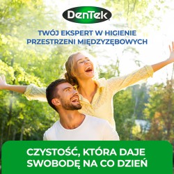 Zdjęcie produktu - #1 DENTEK Wykałaczki z nicią dentystyczną Eco Triple Clean, 36szt.